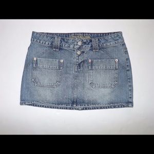 American Eagle Denim Mini Skirt Size 4