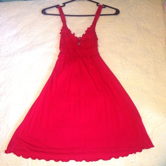 Lucy Love Other - Red Lucy Love  swimsuit cover up