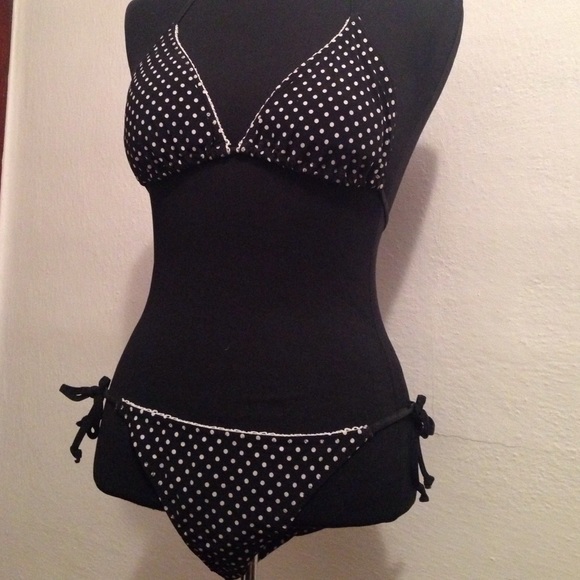Polka dot bikini