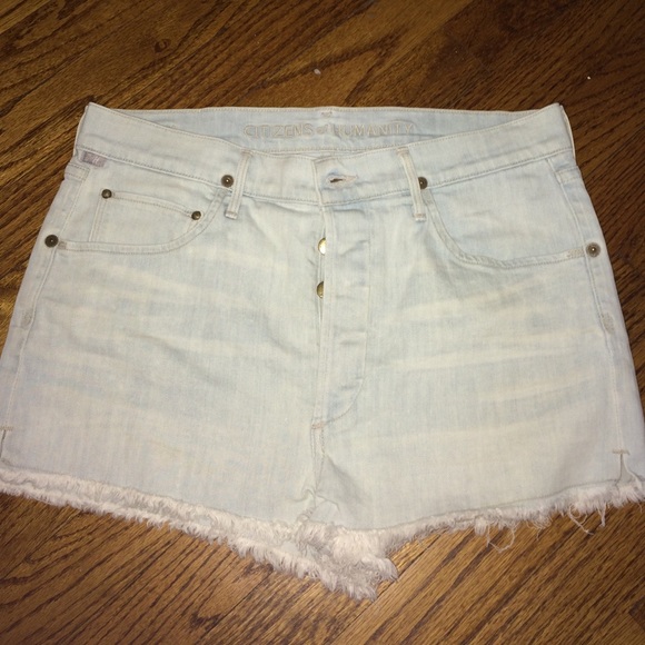 Citizens of Humanity high waisted shorts