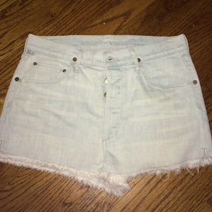 Citizens of Humanity high waisted shorts