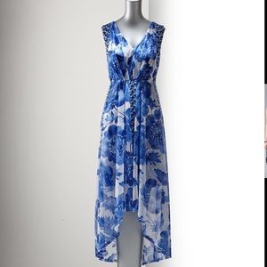 Lovely Vera Wang Hi-lo Summer Dress