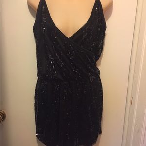 Express sequence mini dress~ Size M~ black