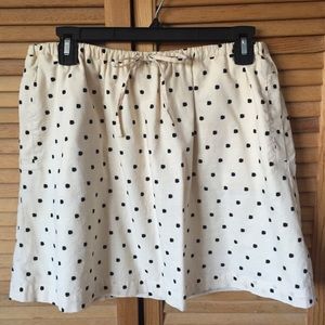Madewell polka dot skirt