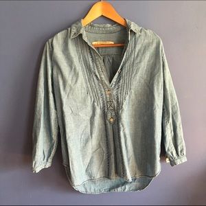 Denim blouse