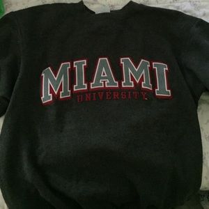Miami of Ohio crewneck