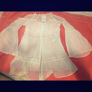 Sheer shirt/cover up