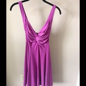 Victoria Secrets catalog pink flowy dress