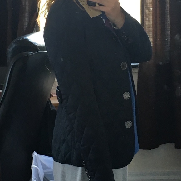 Modeling blue jacket - Picture 2 of 4