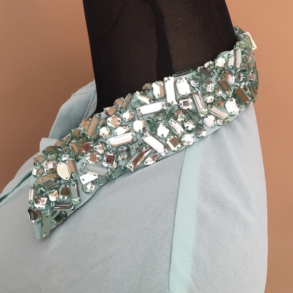 Sold! Blingy forever 21 button up blouse - Picture 3 of 4