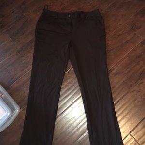 INC BROWN Trousers~ Size 12~ straight leg~