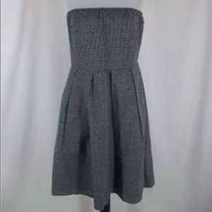J. Crew Embossed-Cotton Printed Lorelei Dress