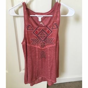 Soft pink tank from Nordstrom