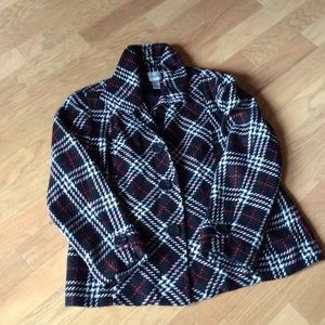 Chico's Plaid Jacket