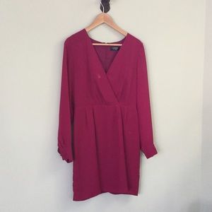 Guess Fuschia Work Wear Style Dress