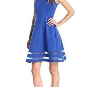 Adorable blue cocktail dress!