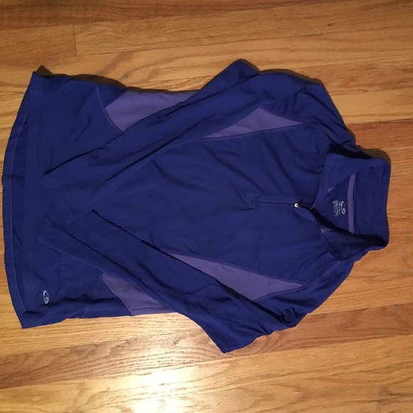 Champion purple half zip