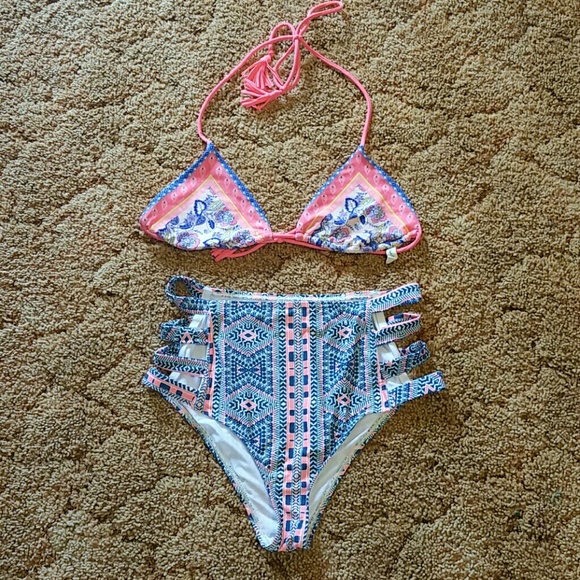High-Waisted Bikini Set