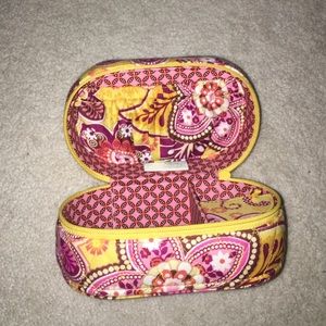 Bali Gold Vera Bradley travel jewelry box