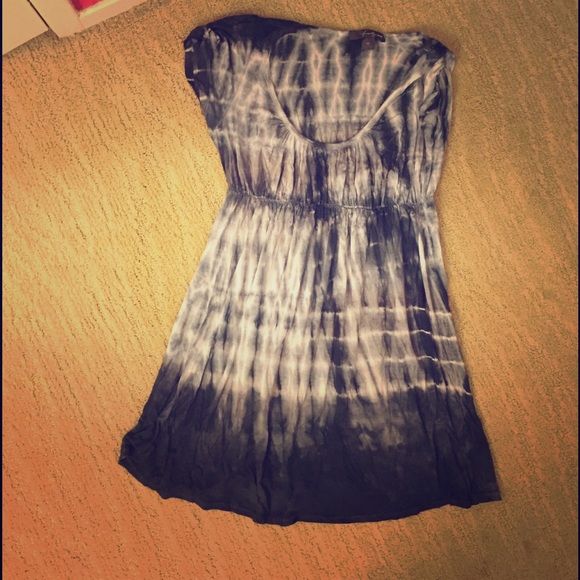 Tie-dye babydoll dress