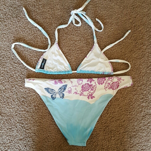 DONATING THIS WK S top & L bottom Butterfly Bikini - Picture 3 of 4