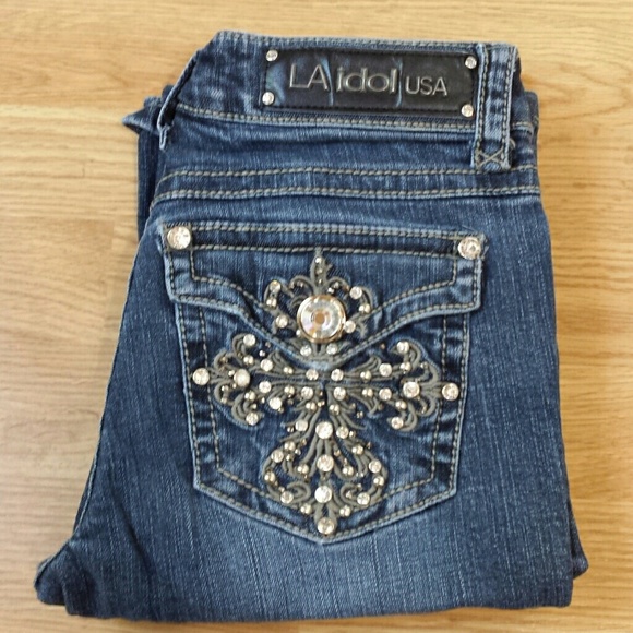 LA Idol boot cut jeans