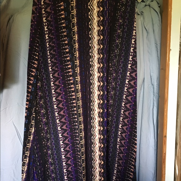 Maxi skirt.