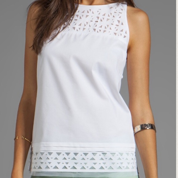 Milly Siena Sleeveless Blouse - Picture 2 of 4