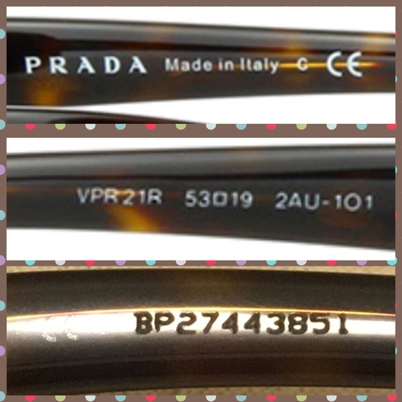 Prada VPR 21R 2AU-1O1 Eyeglassss - Picture 2 of 4
