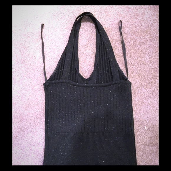Adorable black top for a night out