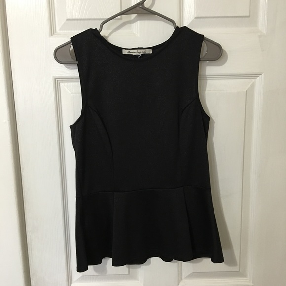 black peplum top - Picture 4 of 4