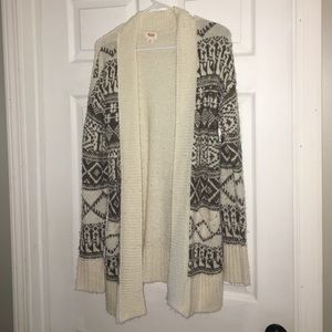 Aztec sweater cardigan!