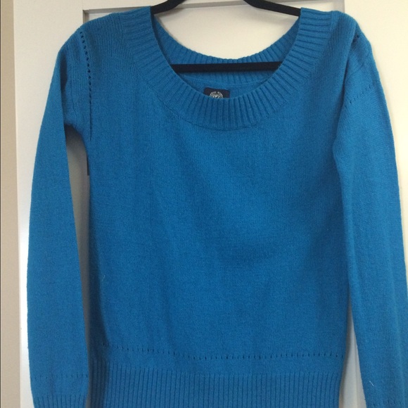 Blue sweater
