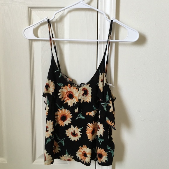 Sunflower crop tank top from Urban Outfitters