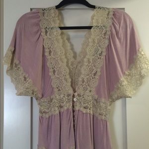 Rose pink blouse