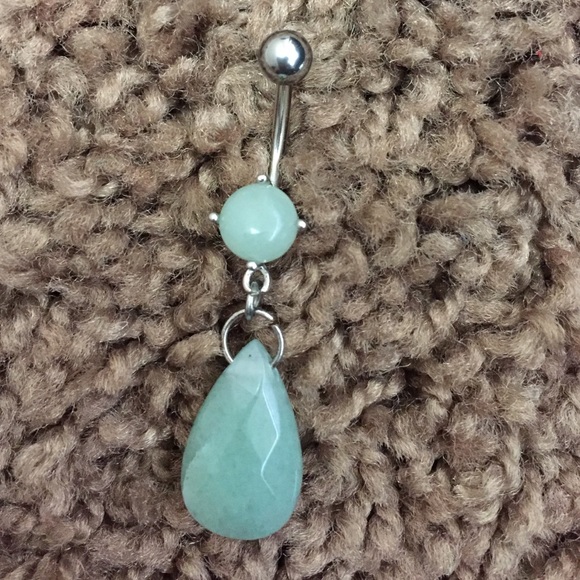 Jade Belly Button Ring Jewelry