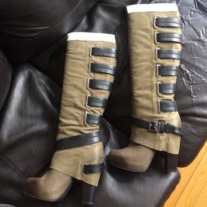 jessica simpson green boots