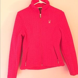 Spyder Women's Major Cable Sweater Jacket