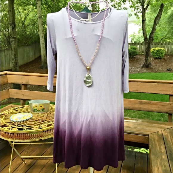 Stunning! purple/lavender ombré dress! LAST ONE! - Picture 2 of 3