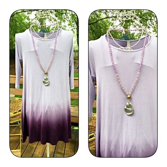 Stunning! purple/lavender ombré dress! LAST ONE! - Picture 3 of 3