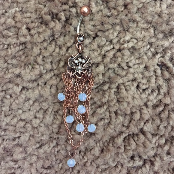 Vintage Chandelier Belly Button Ring Jewelry