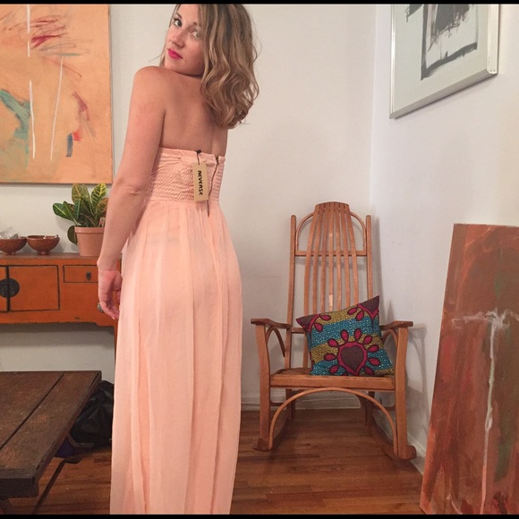 Long Rose Reverse dress - Picture 2 of 3