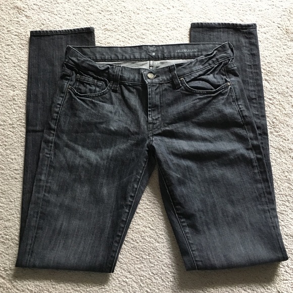 LAST CHANCE! Black 7 For All Mankind skinny jeans