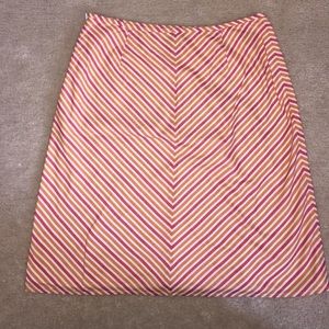 Ann Taylor Striped skirt