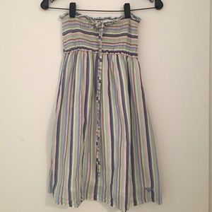 Multicolor Striped Roxy Sundress