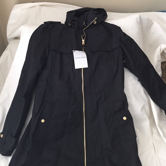 Coke Haan rain jacket