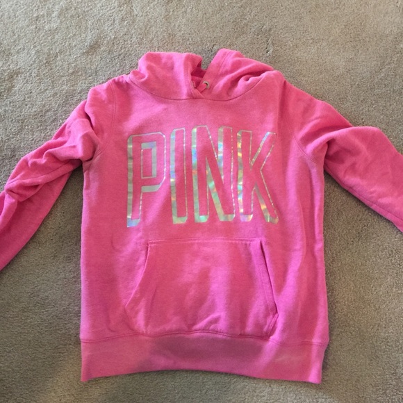 Pink hoodie