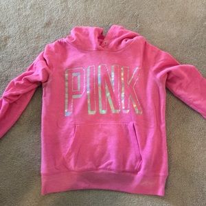 Pink hoodie