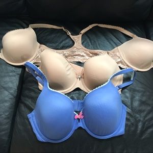 Set of 3 Body by Victoria's Secret Bras