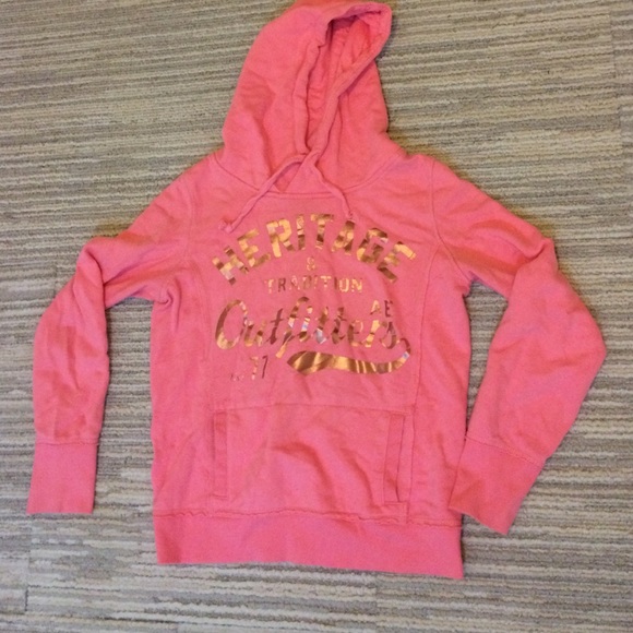 pink and gold hoodie
